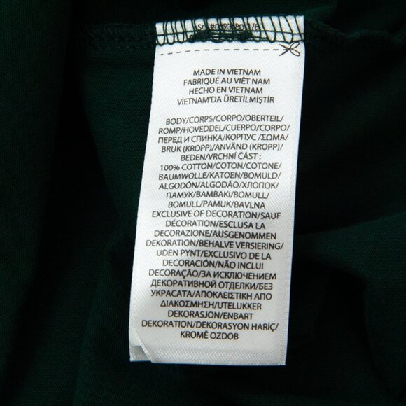 Pol Ralph Lauren NWT Spellout POLO Forrest Green Lightweight Hoodie, S - Picture 7 of 12